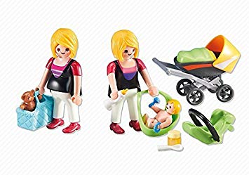 Playmobil fille enceinte