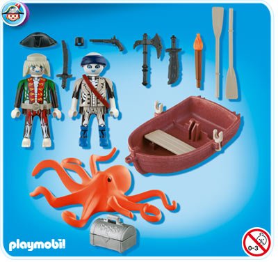 Playmobil 5894 valisette pirate et soldat
