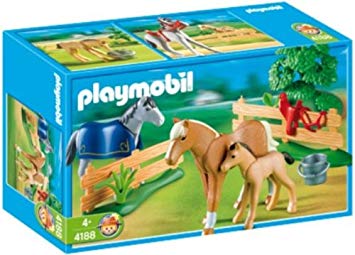Playmobil chevaux en français