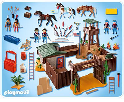 Playmobil western fort