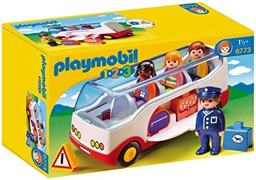 Playmobil white bus