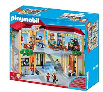 Ecole playmobil et gymnase