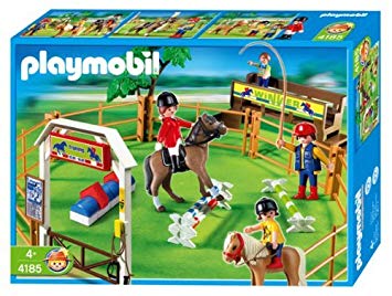 Playmobil chevaux saut