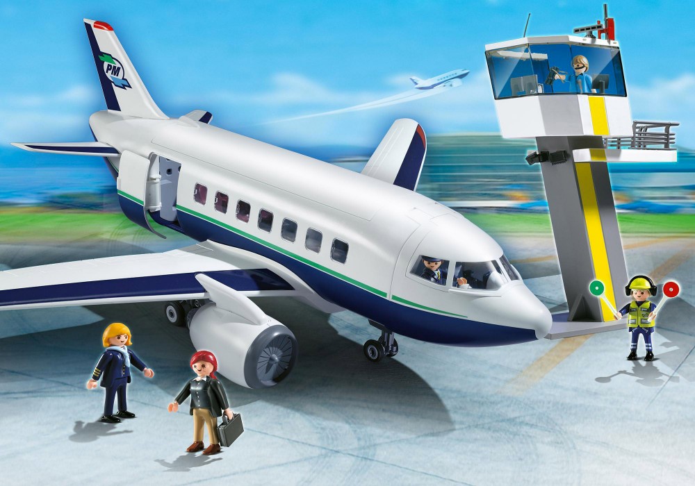 Avion playmobil pas cher