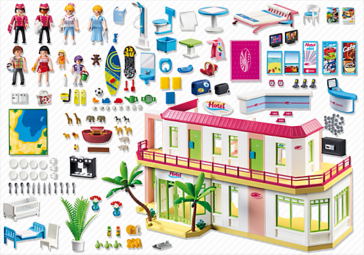 Playmobil boutique hotel
