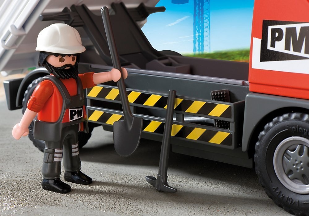 Playmobil city action flatbed truck 5283