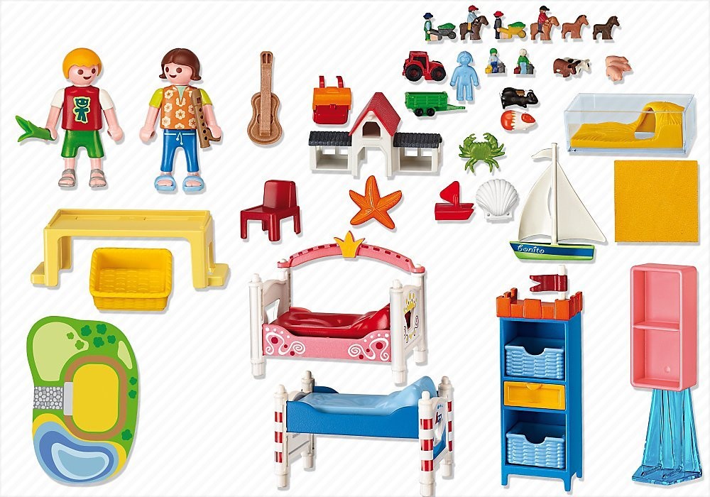 Playmobil dollhouse baby room
