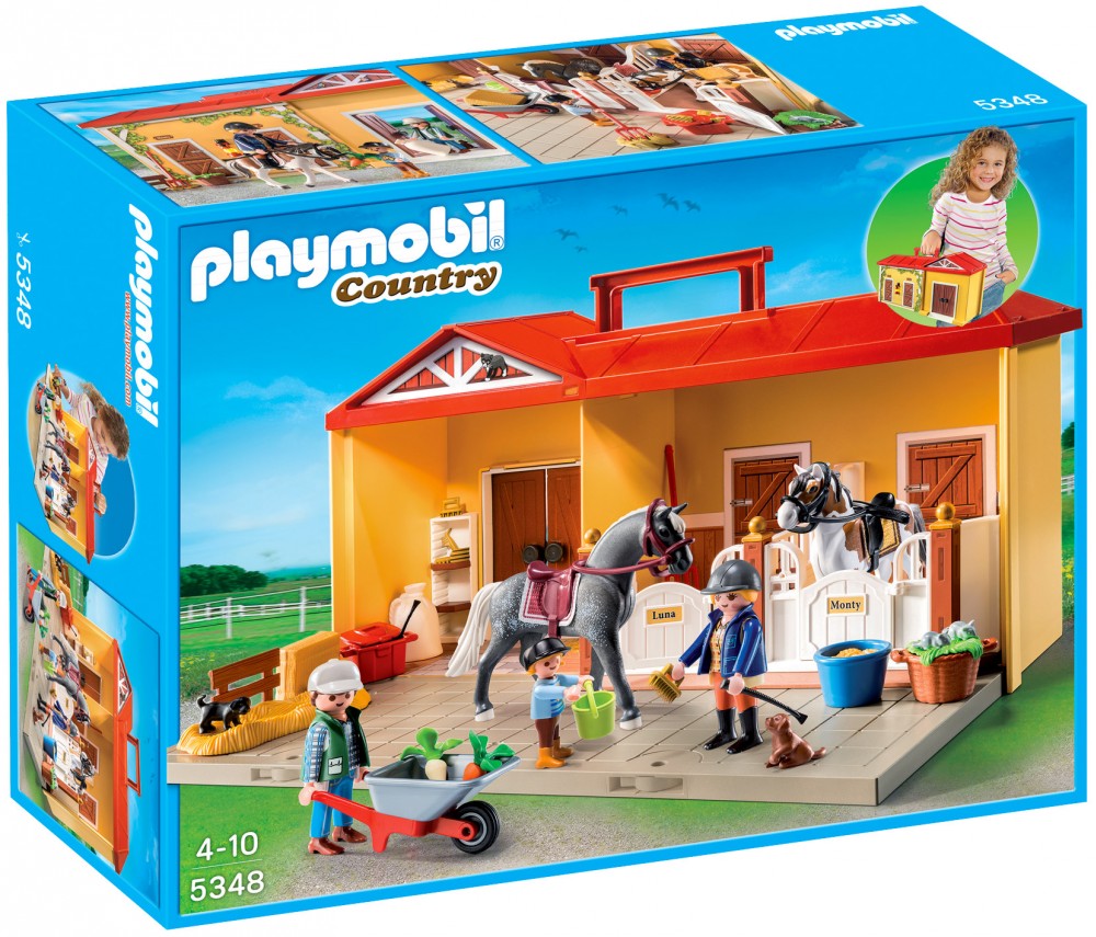 Playmobil écurie chevaux