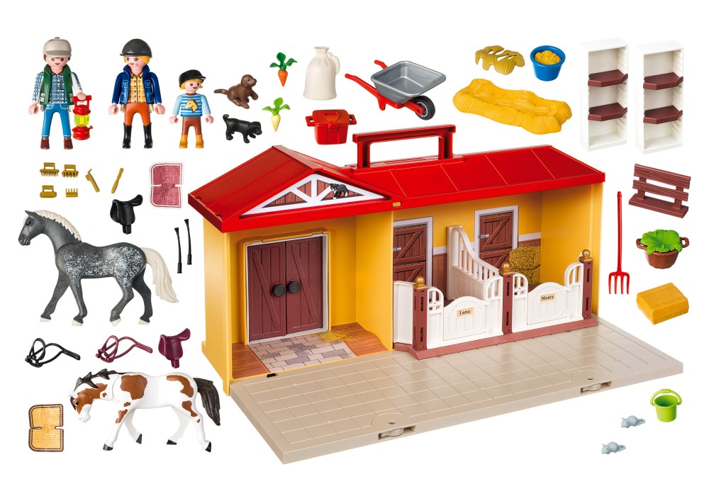 écurie en playmobil