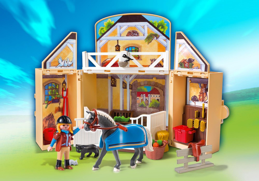 Playmobil 5418 coffre ecurie