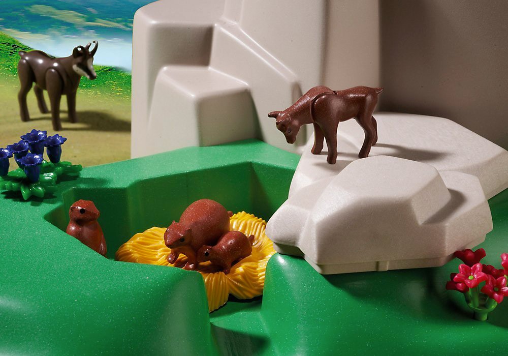 Playmobil 5423 alpinistes et animaux montagne