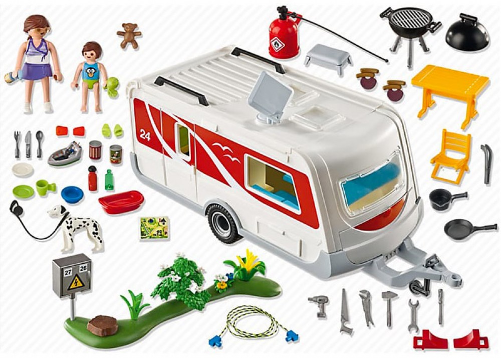 Caravane de playmobil