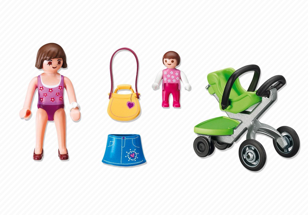Poussette playmobil pas cher