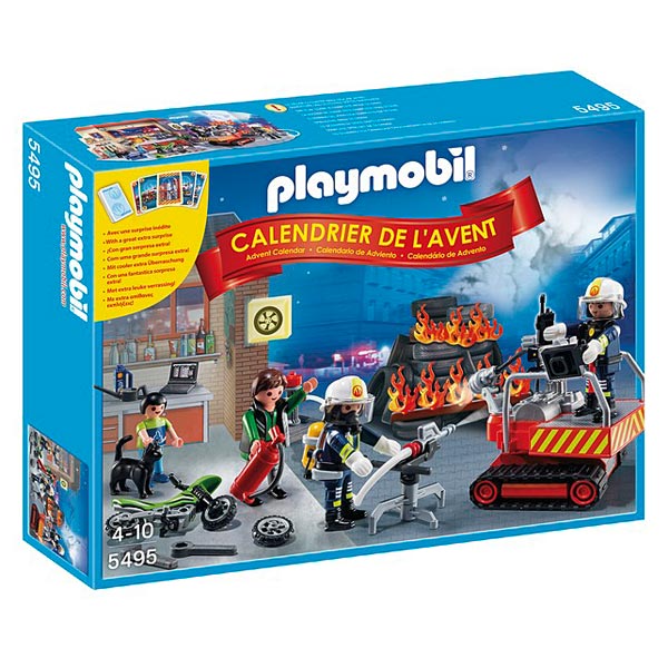 Playmobil pompier king jouet