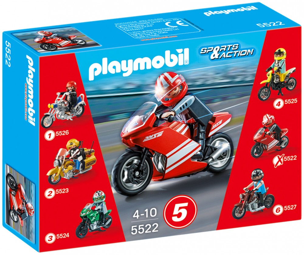 Playmobil sport action moto