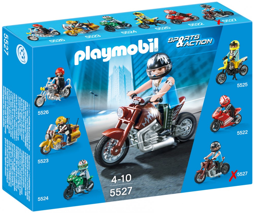 Moto playmobil pas cher