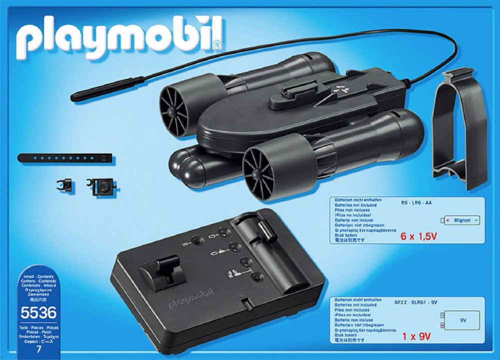 Playmobil bateau submersible