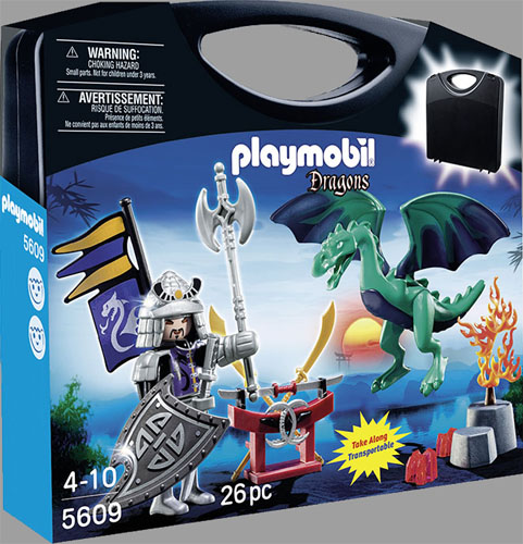Playmobil dragon samurai