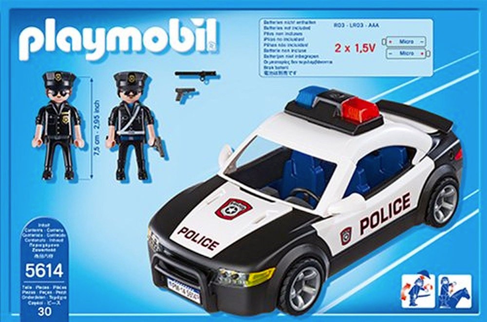 Playmobil voiture de policier