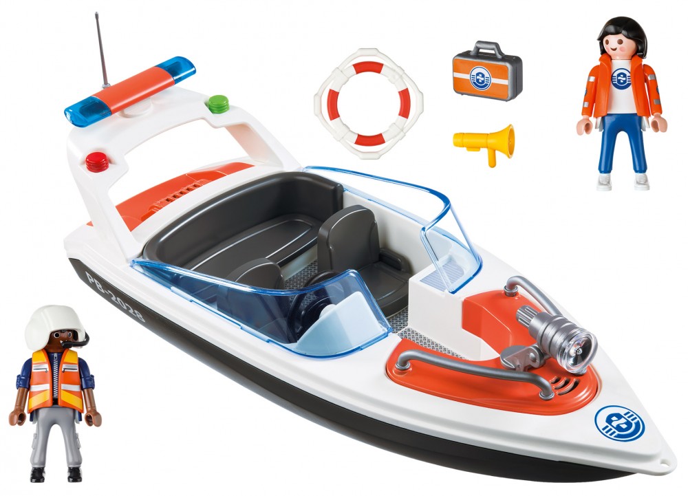 Playmobil bateau sauvetage