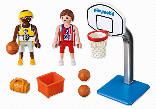 Playmobil basketball carrying case