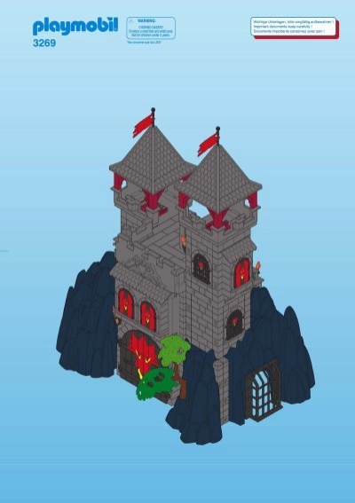 Playmobil chateau fort notice montage
