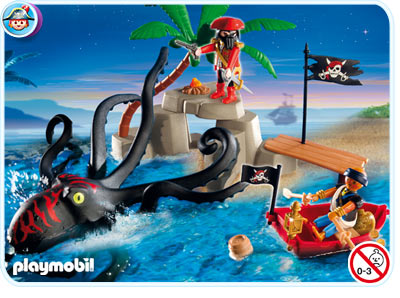 Playmobil pirate octopus