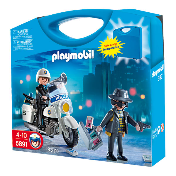 Commissariat de police playmobil king jouet