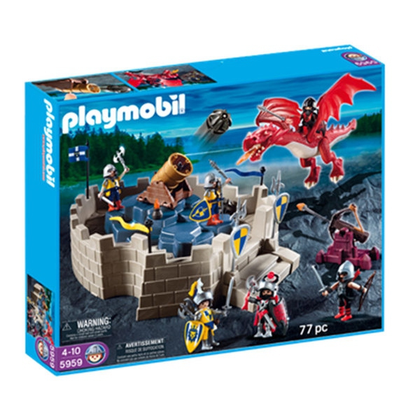 Playmobil dragon knight action set