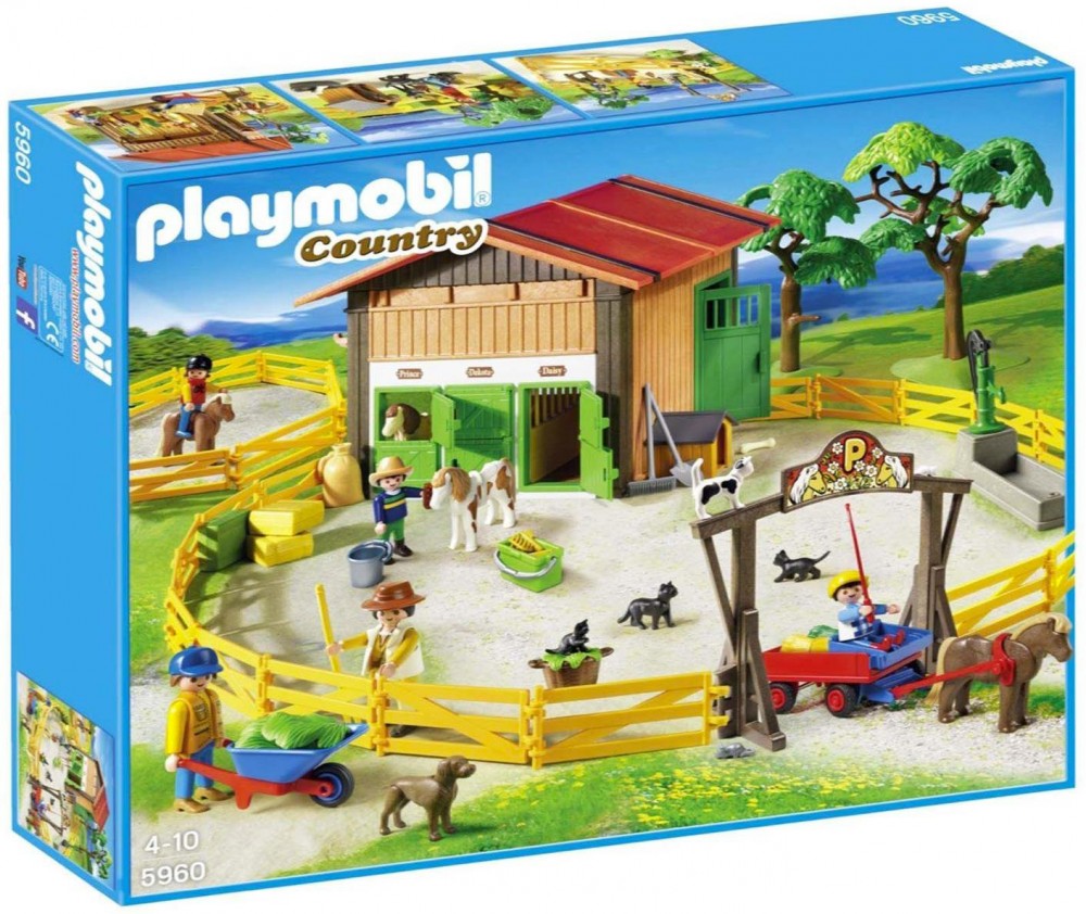 Playmobil ecurie poney