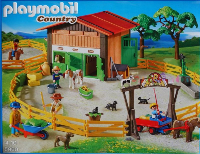 Playmobil country pony stable
