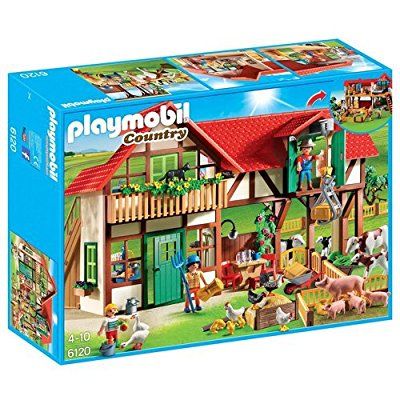 Playmobil ferme chat