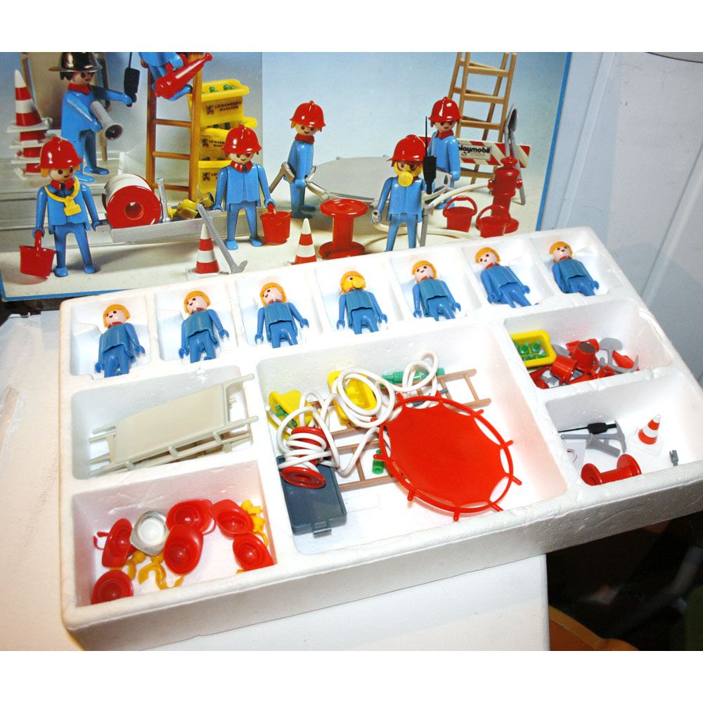 Playmobil pompier vintage