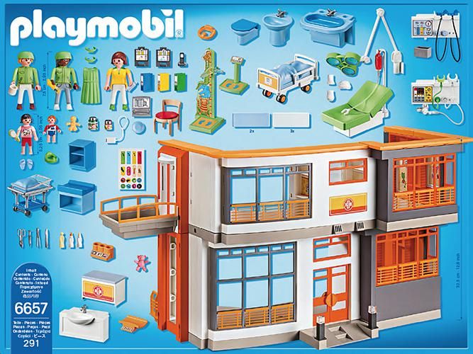Hopital playmobil prix neuf