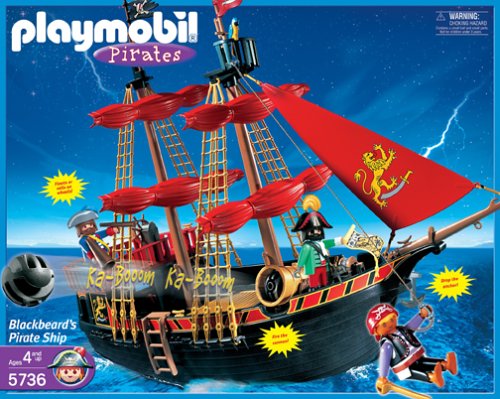 Playmobile pirate boat