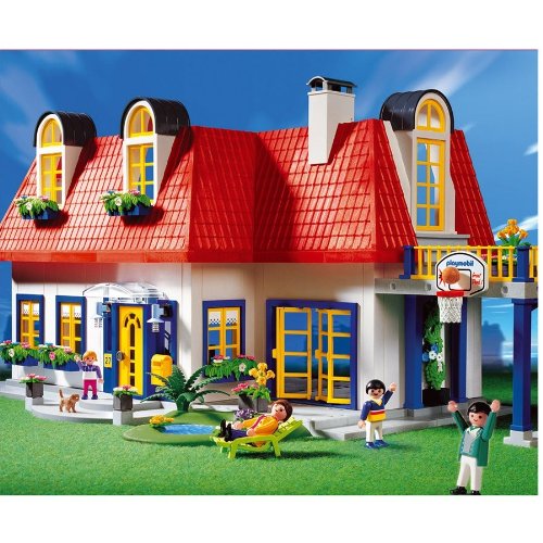 La maison moderne playmobil pas cher