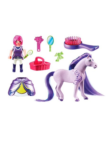 Playmobil cheval et princesse