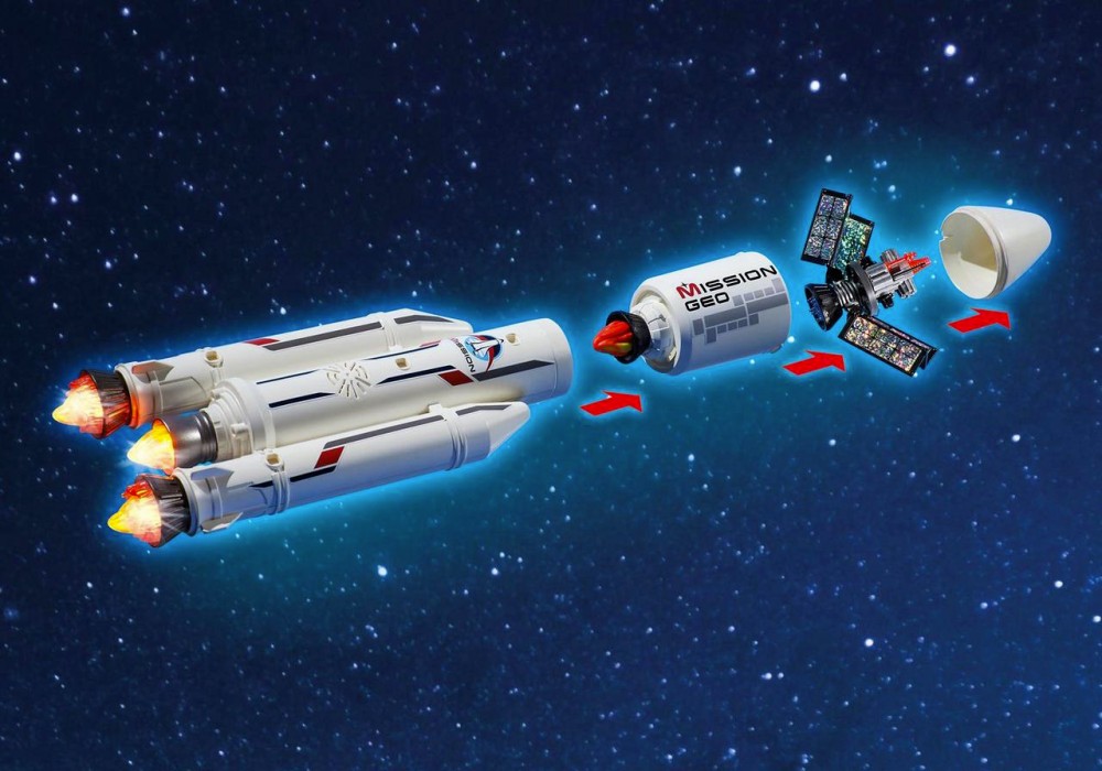 Playmobil espace fusee