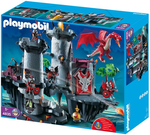 Playmobil red dragon castle instructions
