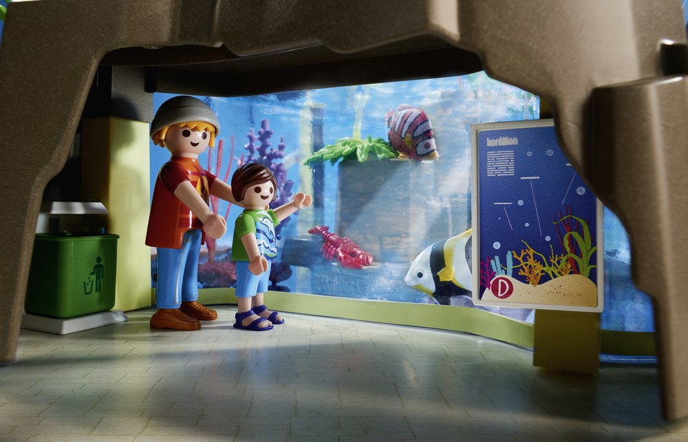 Aquarium marin playmobil family fun 9060