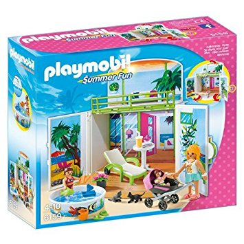 Playmobil piscine et terrasse