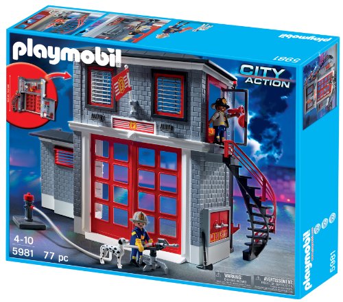 Playmobil station pompier