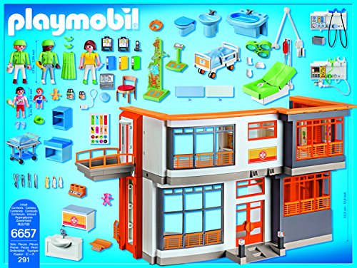 Playmobil fille hopital