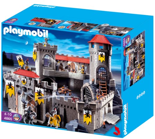 Chateau playmobil lion jaune