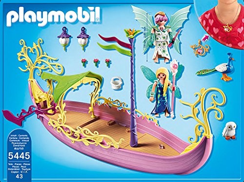 Bateau playmobil rose