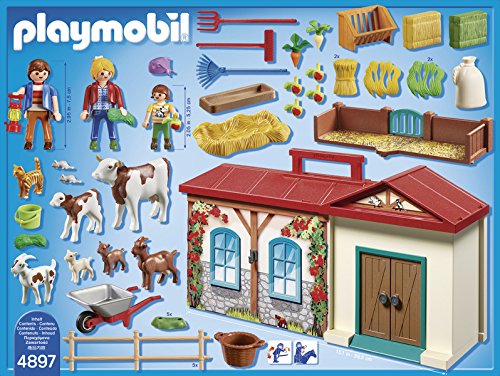 Playmobil ferme portable