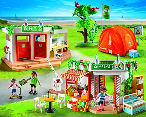 Playmobil camping reception