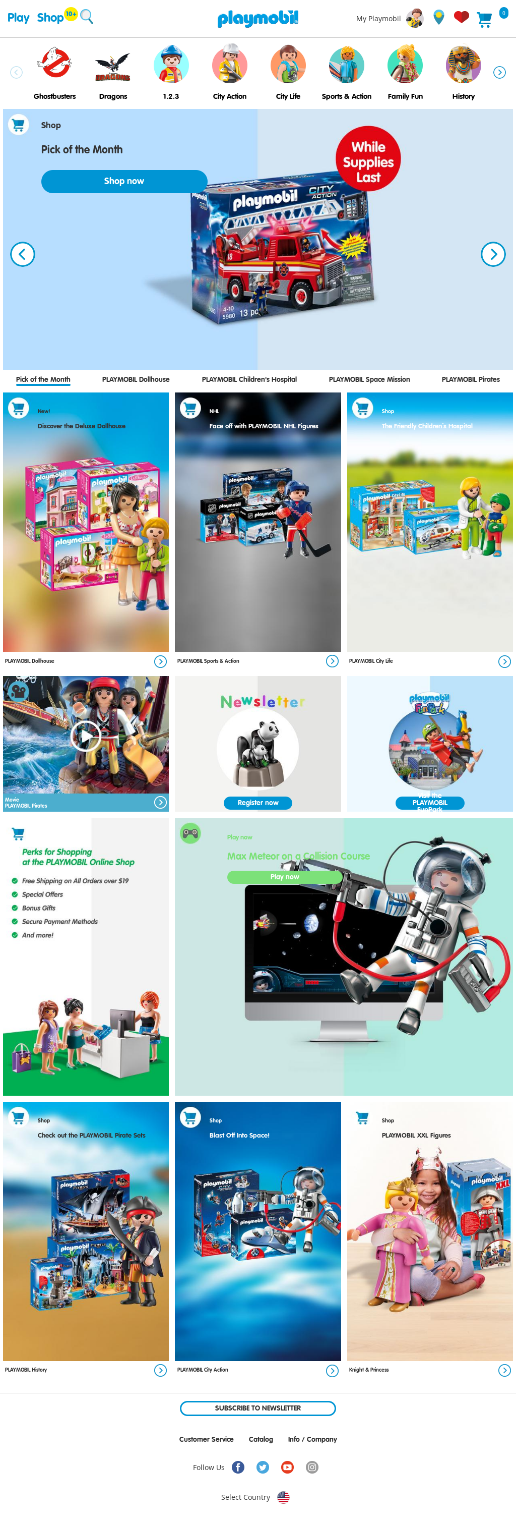 Playmobil winkelcentrum