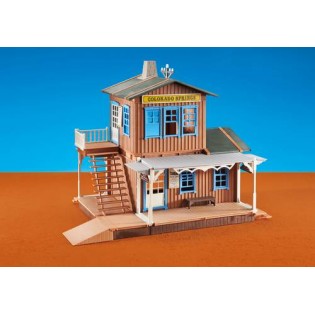 Playmobil cowboy huis