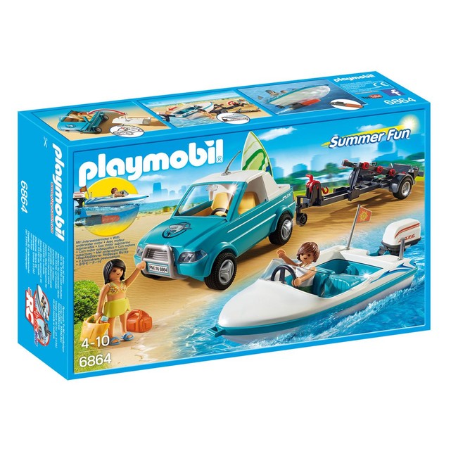 Playmobil bateau transport